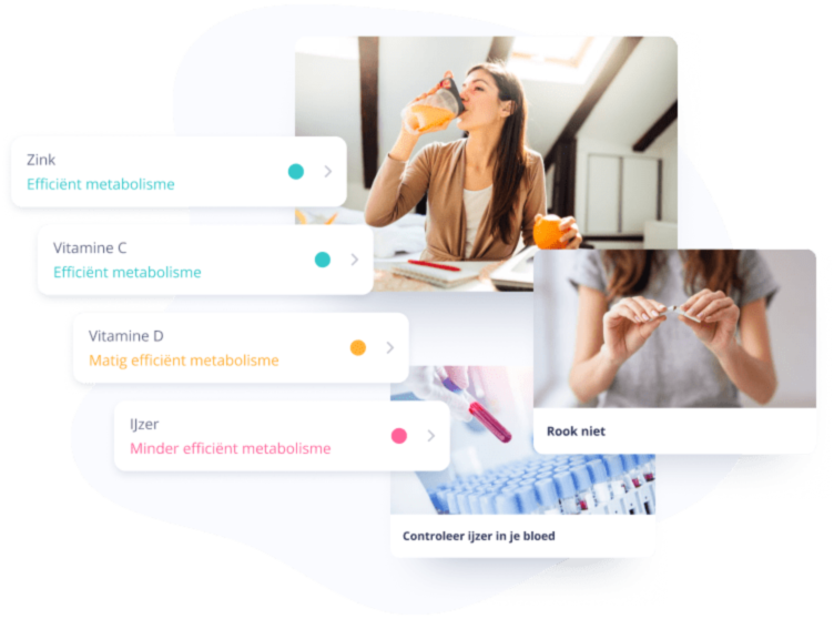 DNA leefstijltest - het immuunsysteem, de beste voeding voor jou. 