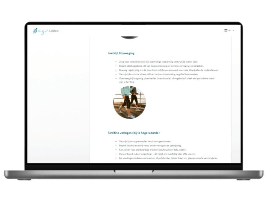 Leefstijl advies in jouw rapportage. Leefstijl advies in jouw rapportage.