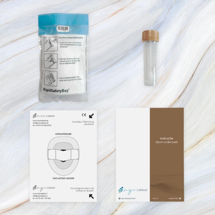 Met deze helicobacter pylori test kun je zelf een goed monster afnemen.
