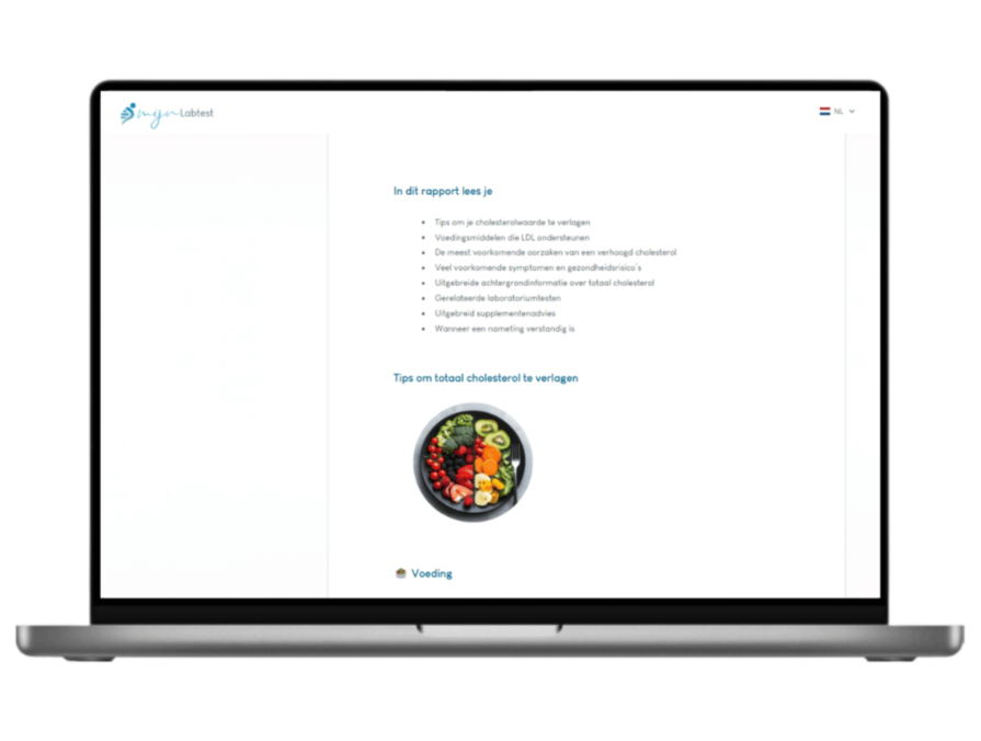 Het meest complete rapport met AI integratie en leefstijl advies. Het meest complete rapport met AI integratie en leefstijl advies.