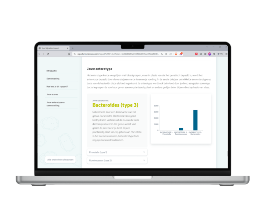jouw entrotype wordt bepaald tijdens deze microbioom analyse jouw entrotype wordt bepaald tijdens deze microbioom analyse