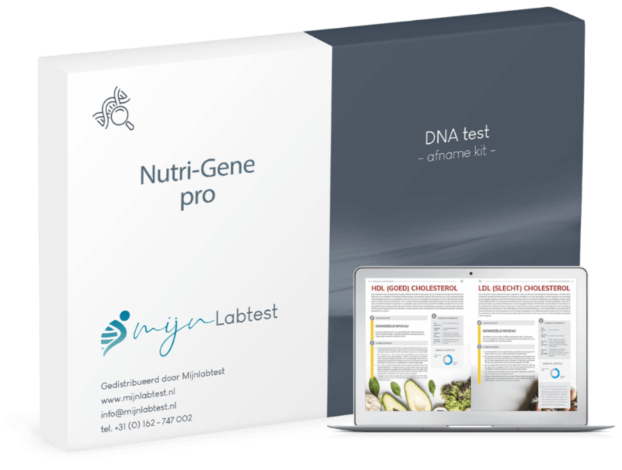 De Nutri-Gene Pro test wordt afgenomen met een eenvoudige afname kit die we naar je thuisadres opsturen De Nutri-Gene Pro test wordt afgenomen met een eenvoudige afname kit die we naar je thuisadres opsturen
