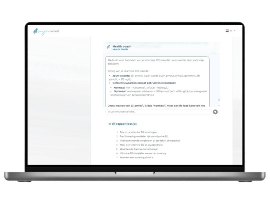 Het meest complete rapport met AI integratie en leefstijl advies. Het meest complete rapport met AI integratie en leefstijl advies.