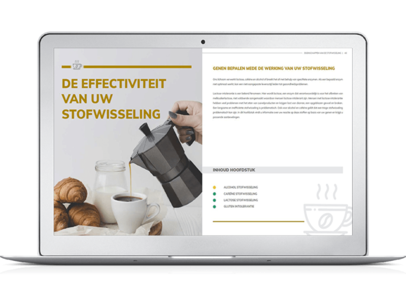 Nutri-gene Pro helpt je met inzicht in je gezondheid Nutri-gene Pro helpt je met inzicht in je gezondheid
