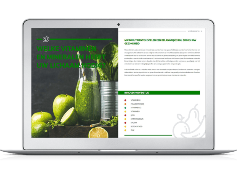 Het resultaat van de Nutri-Gene pro per marker uitgelegd. Het resultaat van de Nutri-Gene pro per marker uitgelegd.