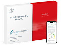 Met onze vitamine B12 actief test kun jij eenvoudig zelf thuis je sample afnemen en krijg je een uitgebreid laboratorium resultaat.