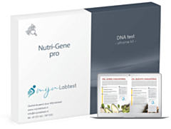 De Nutri-Gene Pro test wordt afgenomen met een eenvoudige afname kit die we naar je thuisadres opsturen 