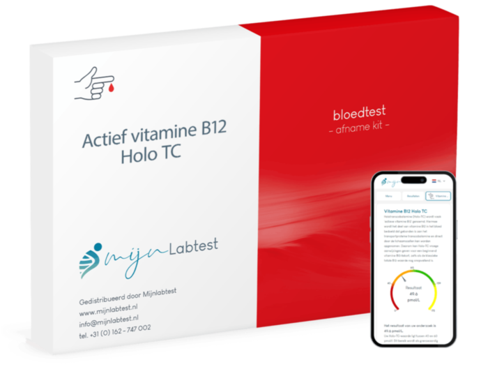 Met onze vitamine B12 actief test kun jij eenvoudig zelf thuis je sample afnemen en krijg je een uitgebreid laboratorium resultaat.