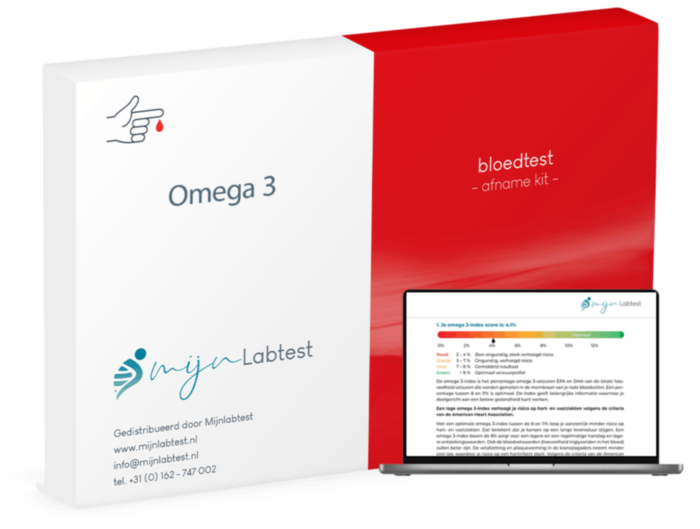 Zo ziet jouw omega 3-6 test er uit.
