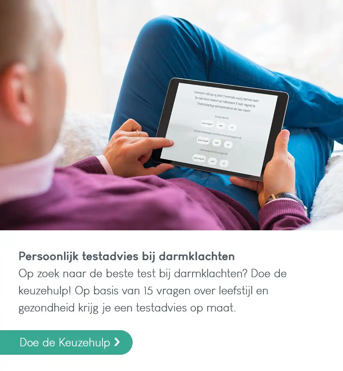 Keuzehulp darmklachten